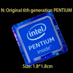 New Wholesale Variety Of Choices Original 6 7 8th Generation i3 i5 i7 Celeron Intel Xeon Pentium Processor Dolby Sticker Label