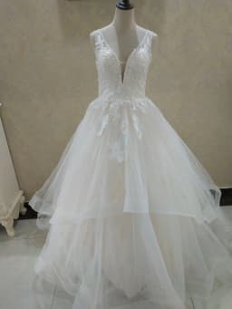 Customized ZJ9204 Elegant Wedding Dresses Sweetheart Sleeveless Pleats Ruffled Organza Bridal Gowns For Women Customer Made Plus