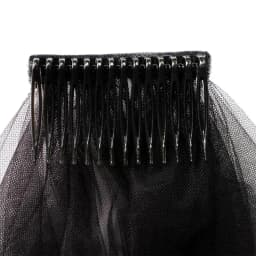 10Pcs/Set Bride Tiara Veil Comb Plastic Black White Transparent Fork Combs Drop Ship
