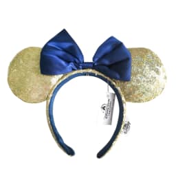 Disney Minnie Mouse Ears Headband Holiday Party Rose Bows Hairband EARS COSTUME Headband Cosplay Plush Adult/Kids Headband Gift