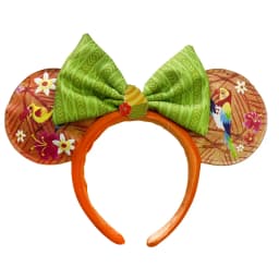 Disney Minnie Mouse Ears Headband Holiday Party Rose Bows Hairband EARS COSTUME Headband Cosplay Plush Adult/Kids Headband Gift