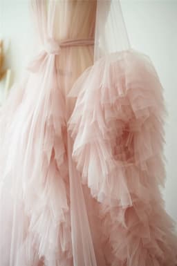 Ladies Dressing Gown Perspektive Sheer Long Robe Fluffy Dessous Fotografie Bridal Fluffy Maternity Robes Photo Shoot Bathrobe