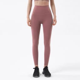 SOISOU Nylon Leggings Women Yoga Pants Tight High Waist Hidden Pocket Sports Fitness Women's Pants Gym Clothing 37 Colors