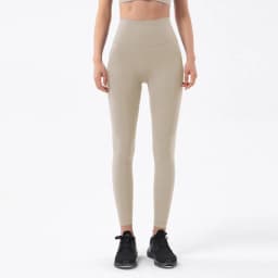 SOISOU Nylon Leggings Women Yoga Pants Tight High Waist Hidden Pocket Sports Fitness Women's Pants Gym Clothing 37 Colors