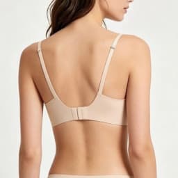 No-Show Deep V-neck Bras For Women Push-Up Bra Wire Free Sexy Lingerie Padded Underwear Plus Size Solid Color Intimates S-3XL