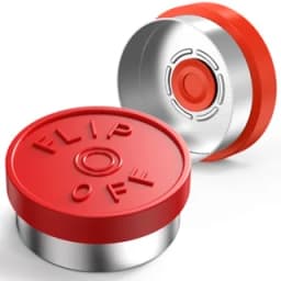 100pcs filp off cap medical vial cap aluminum cap medical bottle cap OD 20mm diameter full aluminum cap glass cap
