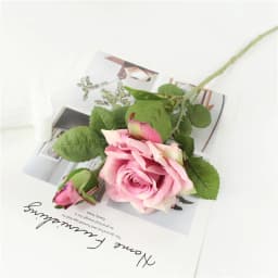 YO CHO Pink Rose Silk Wedding Bouquet Flowers Mariage DIY Bride Flowers Latex Artificial Rose Bouquets For Bridesmaids Decor