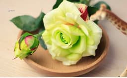 YO CHO Pink Rose Silk Wedding Bouquet Flowers Mariage DIY Bride Flowers Latex Artificial Rose Bouquets For Bridesmaids Decor
