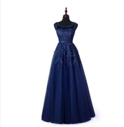 SWS-A-509#Evening Dresses Long Lace Party Prom Graduation Homecoming Valentine's Day Dress Pearl Wholesale Free Customized Girs