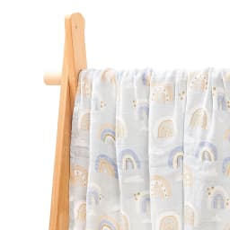 Kangobaby #My Soft Life# New Design Bamboo Cotton Muslin Swaddle Baby Blanket Nursing Cover Super Comfortable Newborn Wrap