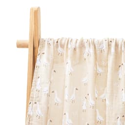 Kangobaby #My Soft Life# New Design Bamboo Cotton Muslin Swaddle Baby Blanket Nursing Cover Super Comfortable Newborn Wrap
