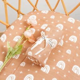 Kangobaby #My Soft Life# New Design Bamboo Cotton Muslin Swaddle Baby Blanket Nursing Cover Super Comfortable Newborn Wrap