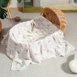 Kangobaby #My Soft Life# New Design Bamboo Cotton Muslin Swaddle Baby Blanket Nursing Cover Super Comfortable Newborn Wrap