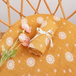 Kangobaby #My Soft Life# New Design Bamboo Cotton Muslin Swaddle Baby Blanket Nursing Cover Super Comfortable Newborn Wrap