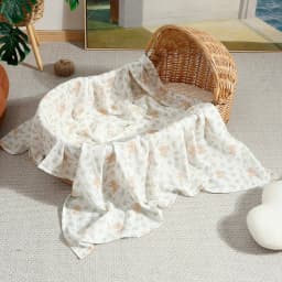 Kangobaby #My Soft Life# New Design Bamboo Cotton Muslin Swaddle Baby Blanket Nursing Cover Super Comfortable Newborn Wrap