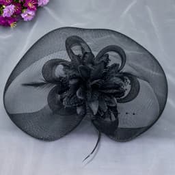 JM10 Fashion Ladies Fascinator Bridal Hats Birdcage Face Veils Bride Headwear Wedding Church Cocktail Party Headpiece
