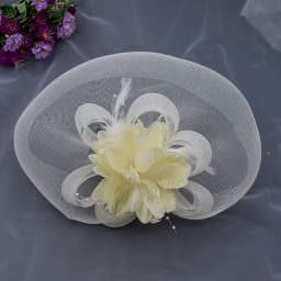 JM10 Fashion Ladies Fascinator Bridal Hats Birdcage Face Veils Bride Headwear Wedding Church Cocktail Party Headpiece