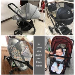Buggy Mosquito Net For Cybex Mios Eezy Priam Balios Gazelle S Melio Coya Butterfly Insert Net Baby Stroller Crib Bed Accessories