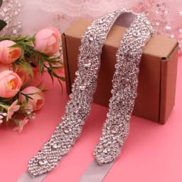 Wedding Dress Accessories, Ladies' Belts, Crystal Belts, Rhinestone Bridal Belts, Wedding Supplies