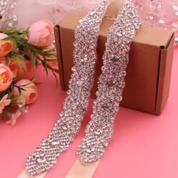 Wedding Dress Accessories, Ladies' Belts, Crystal Belts, Rhinestone Bridal Belts, Wedding Supplies