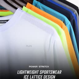 Quick Dry Clothes Men's Long Sleeve T-Shirt Breathable Sweat Absorption Fast Dry T Running Sports Top Outdoor Climbing Clothing