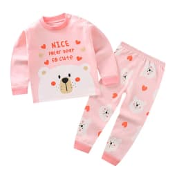 Children Kids Clothes Sets Boys Girls Suit Pajamas Clothinng Pants Cartoon Autumn Winter Sleepwear Outfits