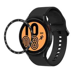 Bezel Ring For Samsung Galaxy Watch 7654 40/44mm Case Protection Metal Frame Protector Time/Speed Scale Cover Bumper Accessories