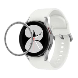 Bezel Ring For Samsung Galaxy Watch 7654 40/44mm Case Protection Metal Frame Protector Time/Speed Scale Cover Bumper Accessories