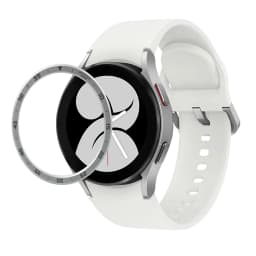 Bezel Ring For Samsung Galaxy Watch 7654 40/44mm Case Protection Metal Frame Protector Time/Speed Scale Cover Bumper Accessories