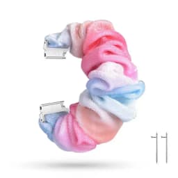 20mm 22mm Nylon Strap for Samsung Galaxy Watch 4/5/6/7 44 40mm Active 2 Scrunchies Elastic Bracelet for Huawei GT6/5/4 Pro 46mm