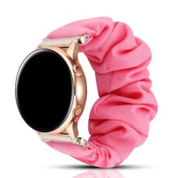 20mm 22mm Nylon Strap for Samsung Galaxy Watch 4/5/6/7 44 40mm Active 2 Scrunchies Elastic Bracelet for Huawei GT6/5/4 Pro 46mm