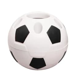 Soccer Shape Tool Supplies Pen Pencil Holder Football Shape Toothbrush Holder Desktop Rack Table Home Decoration Student Gifts