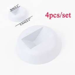 3D Floating Frame PE Film Jewelry Gemstone Storage Box Free Floating Bracket Frame Membrane Ring Earring Necklace Display Case