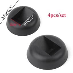 3D Floating Frame PE Film Jewelry Gemstone Storage Box Free Floating Bracket Frame Membrane Ring Earring Necklace Display Case