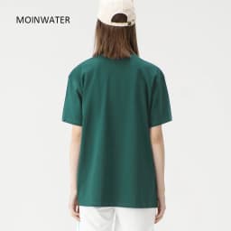WAVLATII New Women Solid Cotton T Shirts Female Dark Green Oversized Casual Soft Tees Unisex Short Sleeve Summer Tops