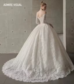 Newest Wedding Dress For Bride Ball Gown Lace Sweetheart Neckline Long Sleeves Custom Made Plus Sizes Vestidos De Novias
