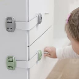 3pcs/lot Children Security Protector Baby Care Multi-function Child Baby Safety Lock Cupboard Cabinet Door Drawer Safety Locks
