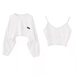 New Women Solid Color O-neck Long Sleeve Hoodie Sweatshirt Fashion Ladies Streetwear Slouch Pullover Jumper Tops