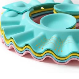 Kids Shower Bathing Cap Bath Safe Protect Shampoo Adjustable Soft Cap Protection Eye For Baby Wash Hair Shield Bathing Hat