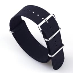 Ribbed Watch Strap 16mm 18mm 19mm 20mm 21mm 22mm 24mm One-Piece Nylon Braid Ballistic Fabric Watchband Accessories Military Band
