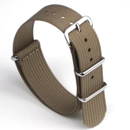 Ribbed Watch Strap 16mm 18mm 19mm 20mm 21mm 22mm 24mm One-Piece Nylon Braid Ballistic Fabric Watchband Accessories Military Band