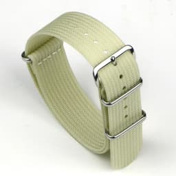 Ribbed Watch Strap 16mm 18mm 19mm 20mm 21mm 22mm 24mm One-Piece Nylon Braid Ballistic Fabric Watchband Accessories Military Band