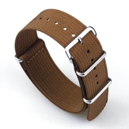 Ribbed Watch Strap 16mm 18mm 19mm 20mm 21mm 22mm 24mm One-Piece Nylon Braid Ballistic Fabric Watchband Accessories Military Band
