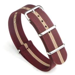 Ribbed Watch Strap 16mm 18mm 19mm 20mm 21mm 22mm 24mm One-Piece Nylon Braid Ballistic Fabric Watchband Accessories Military Band