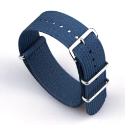 Ribbed Watch Strap 16mm 18mm 19mm 20mm 21mm 22mm 24mm One-Piece Nylon Braid Ballistic Fabric Watchband Accessories Military Band
