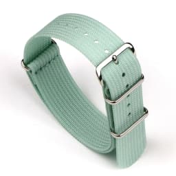 Ribbed Watch Strap 16mm 18mm 19mm 20mm 21mm 22mm 24mm One-Piece Nylon Braid Ballistic Fabric Watchband Accessories Military Band