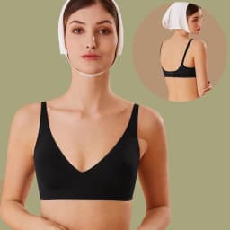 Women Latex Bra Seamless Underwear Sexy Brassieres Woman's Wireless Bras Soft Female Intimates Lingerie Plus Size Bralette S-XL