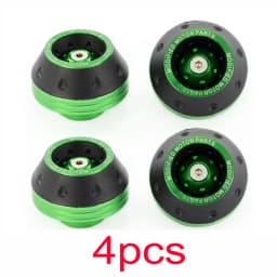 2/4Pcs Universal Motorcycle Wheel Protection Crash Pad Motorbike Crash Protectors Alloy Motocross Falling Front Fork Slider Cups