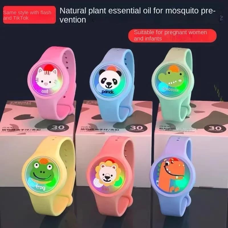 Summer Children's Mosquito Repellent Bracelet Outdoor Sports Protection Bracelet Children's Growth Accessories