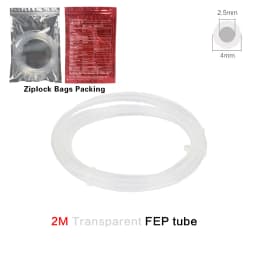 for Bambu Lab P1P AMS A1 mini 3D Printer PTFE Tube Teflonto Pipe Bowden Extruder 1.75mm ID2.5mm OD4mm Bambulab Filament Parts